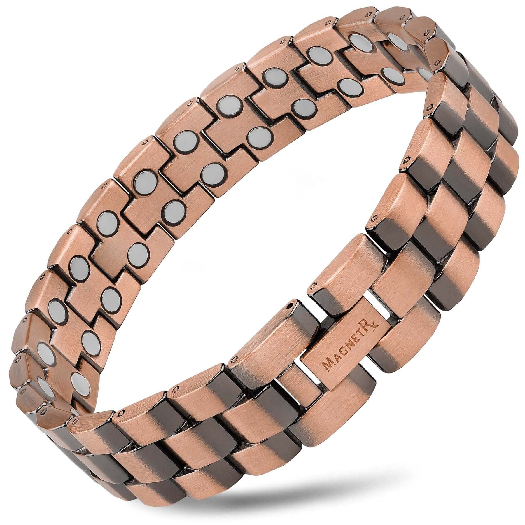 magnetrx magnetic bracelet ultra strength pure copper magnetic therapy bracelet president